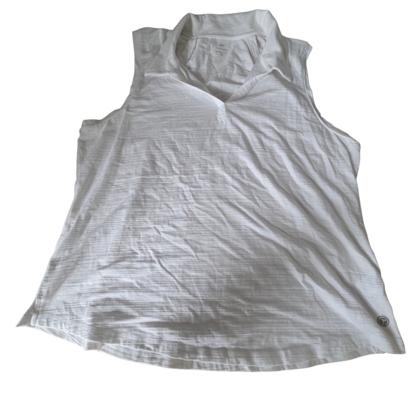 Talbots Tops - Talbots White Sleeveless Tank Top